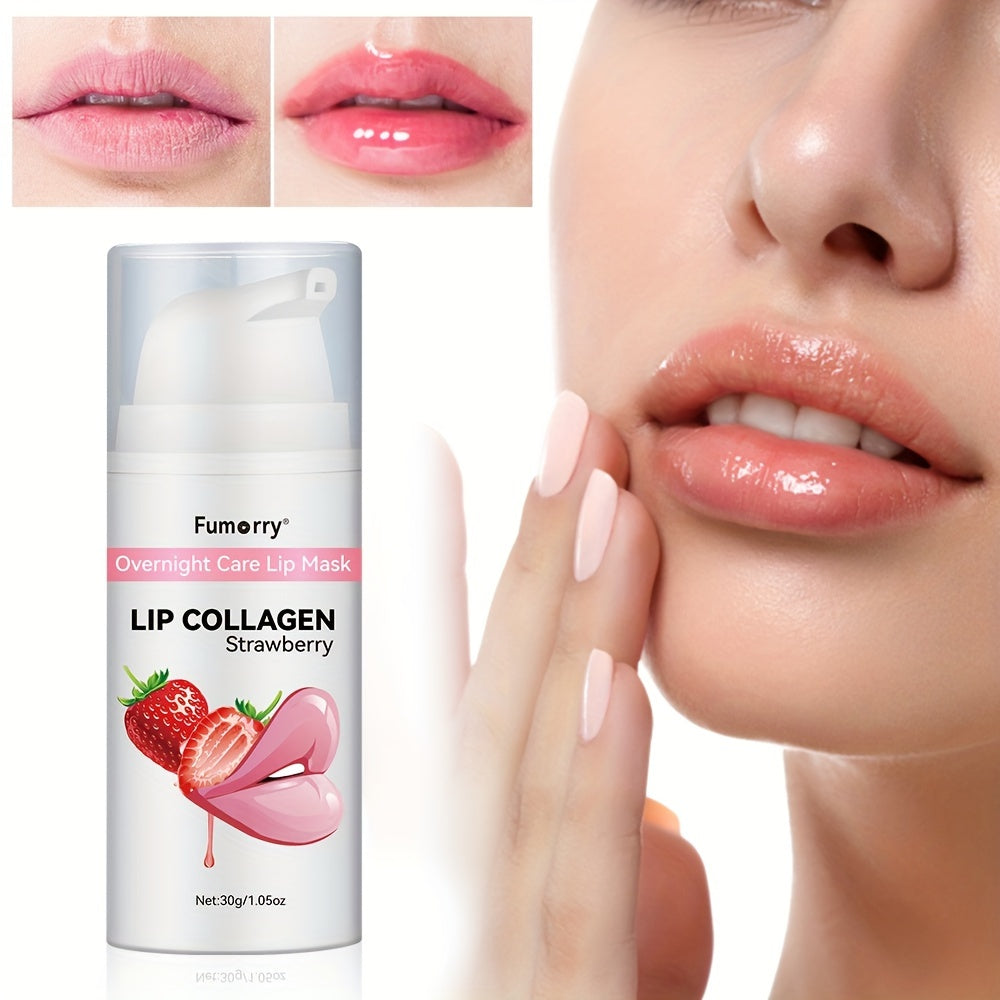 Fumorry Hydrating Collagen Lip Mask – Overnight Nourishment for Plump, Soft Lips