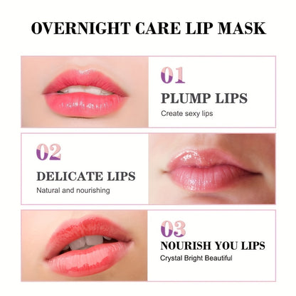 Fumorry Hydrating Collagen Lip Mask – Overnight Nourishment for Plump, Soft Lips