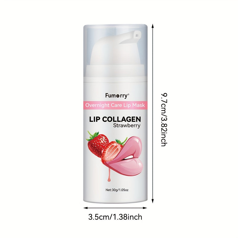 Fumorry Hydrating Collagen Lip Mask – Overnight Nourishment for Plump, Soft Lips