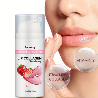 Fumorry Hydrating Collagen Lip Mask – Overnight Nourishment for Plump, Soft Lips