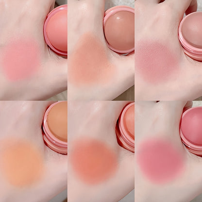 6-Shade Waterproof Matte Blush Palette – Flawless, Radiant Finish for All Skin Tones