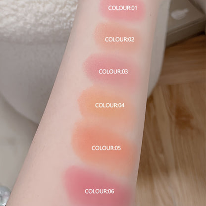 6-Shade Waterproof Matte Blush Palette – Flawless, Radiant Finish for All Skin Tones