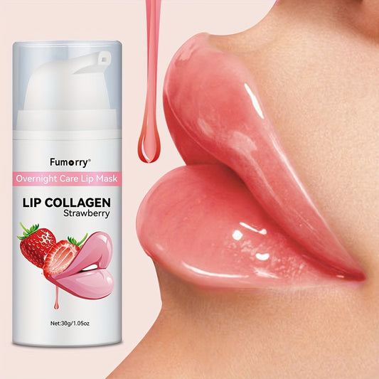 Fumorry Hydrating Collagen Lip Mask – Overnight Nourishment for Plump, Soft Lips