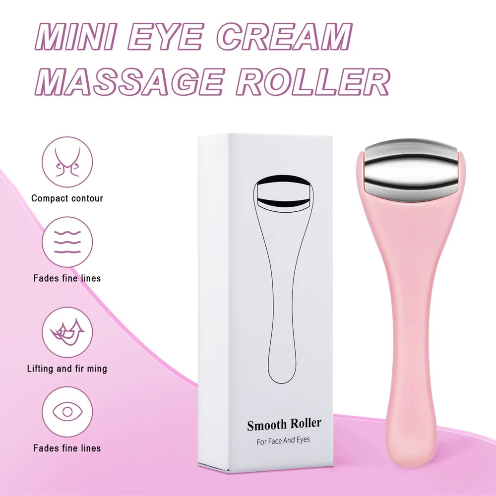 Mini Ice Roller Massager – Cooling Therapy for Face & Eyes