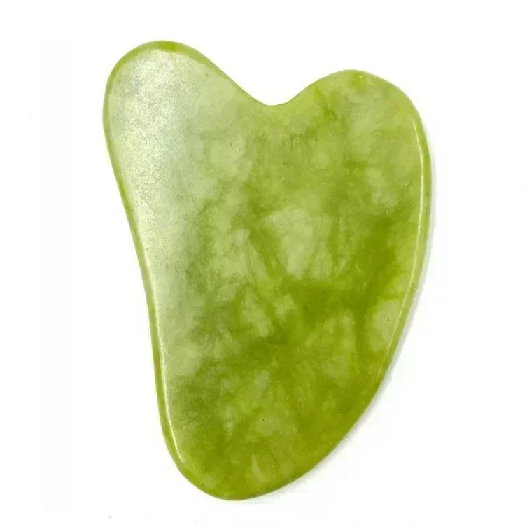 Natural Jade Roller & Gua Sha – Facial & Body Massage Tool