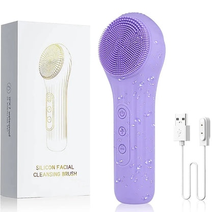 Ultrasonic Skin Scrubber – Facial Cleanser