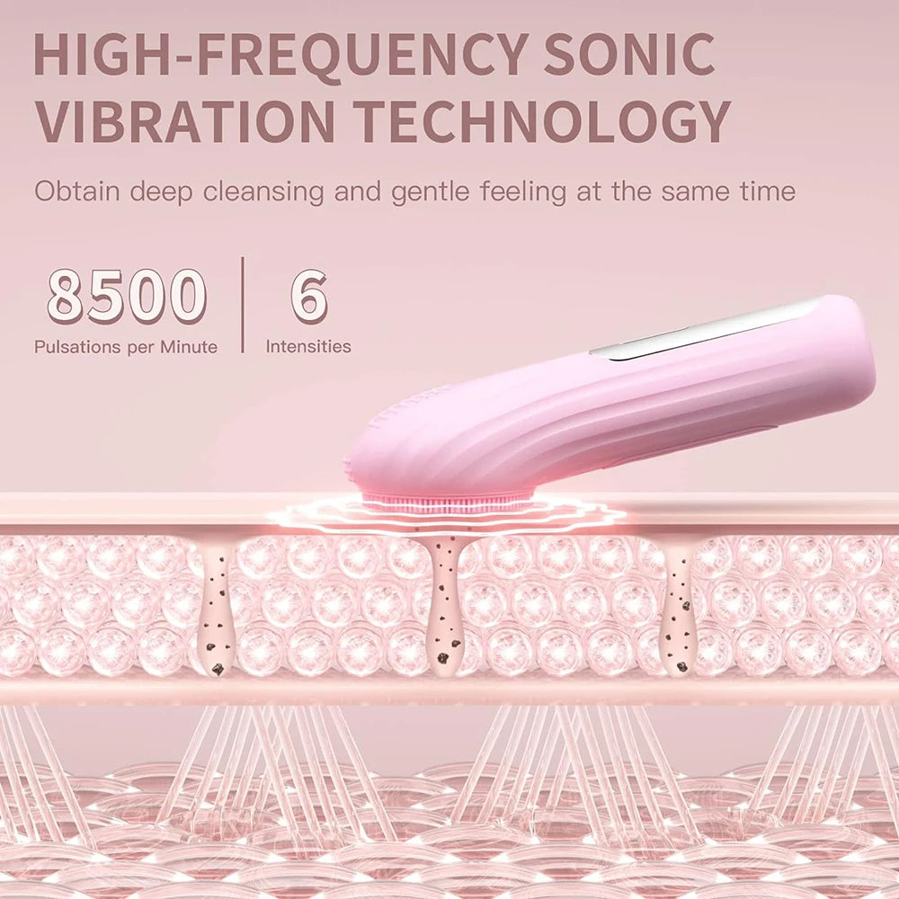 Ultrasonic Skin Scrubber – Facial Cleanser