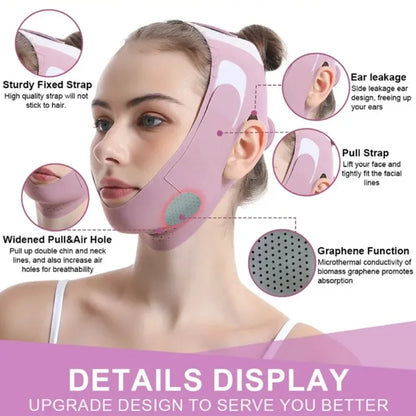 Graphene V-Line Face Lifting Band – Slim & Sculpt for a Youthful Look