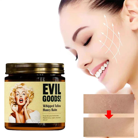 EVIL GOODS Vanilla Beef Tallow Glow: Anti-Aging, Hydrating & Brightening Cream
