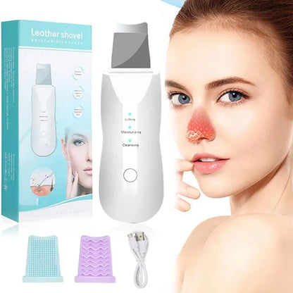 Ultrasonic Skin Scrubber – Deep Clean & Blackhead Remover