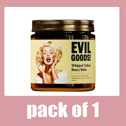 EVIL GOODS Vanilla Beef Tallow Glow: Anti-Aging, Hydrating & Brightening Cream