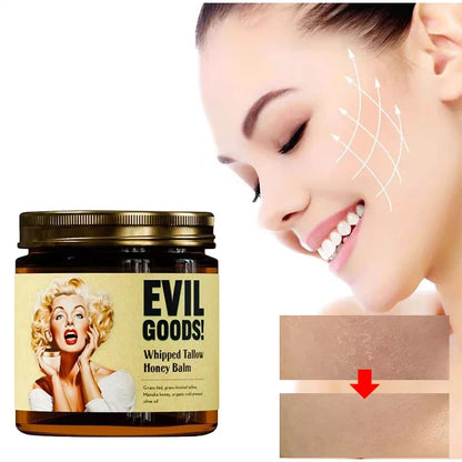 EVIL GOODS Vanilla Beef Tallow Glow: Anti-Aging, Hydrating & Brightening Cream