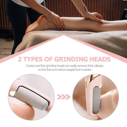 6X Electric Foot File Rollers – Smooth & Soft Feet