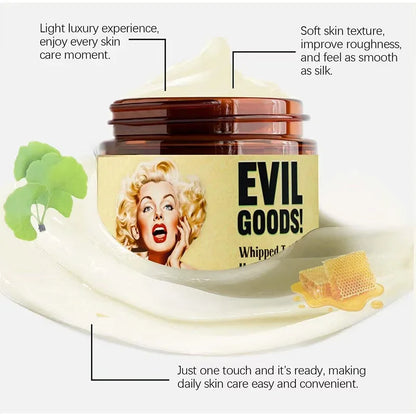 EVIL GOODS Vanilla Beef Tallow Glow: Anti-Aging, Hydrating & Brightening Cream
