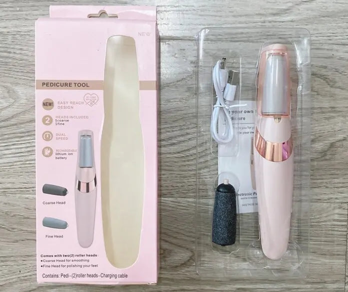 Cordless Electric Callus Remover – Smooth Feet Instantly!