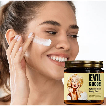 EVIL GOODS Vanilla Beef Tallow Glow: Anti-Aging, Hydrating & Brightening Cream