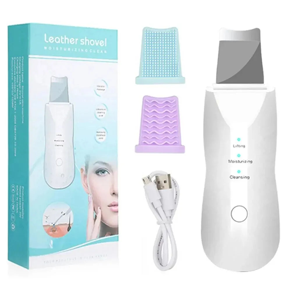 Ultrasonic Skin Scrubber – Deep Clean & Blackhead Remover