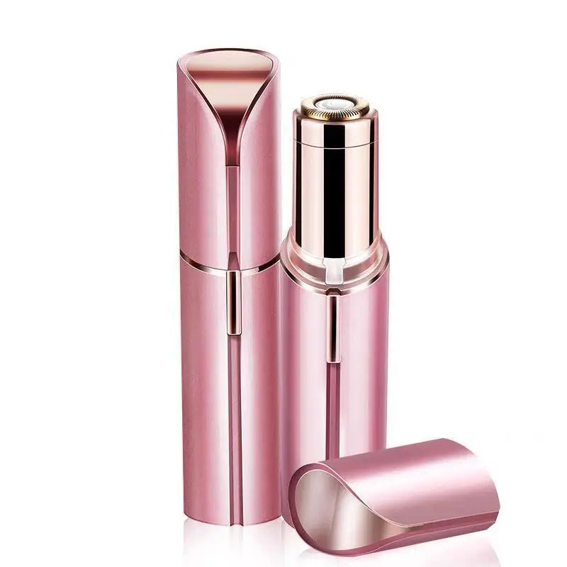 Portable Lipstick Electric Hair Remover – Painless Facial Shaver for Women