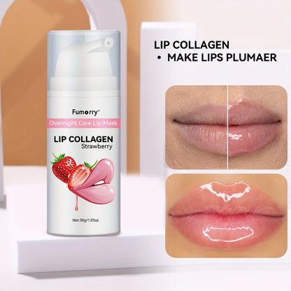 Fumorry Hydrating Collagen Lip Mask – Overnight Nourishment for Plump, Soft Lips